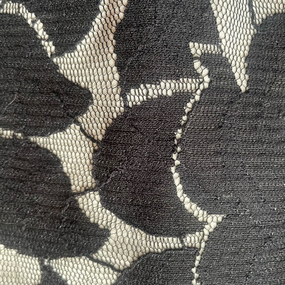 Ann Taylor Petite Black & Tan Dress size 6 - Picture 3 of 5